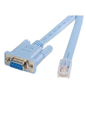 StarTech.com 6 ft RJ45 to DB9 Cisco Console Management Router Cable - M/F