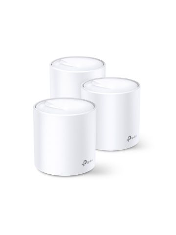 TP-LINK DECO X60 (3-PACK) wireless router Gigabit Ethernet Dual-band (2.4 GHz / 5 GHz) White