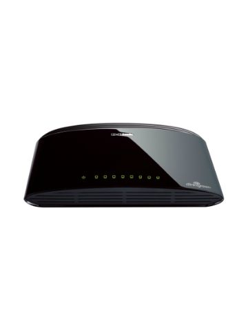 D-Link DES-1008D Unmanaged Fast Ethernet Black