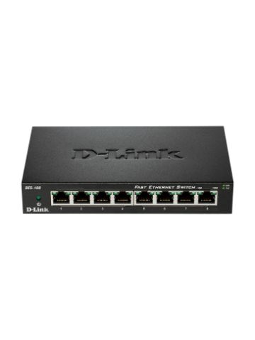 D-Link 8-Port Fast Ethernet Unmanaged Desktop Switch