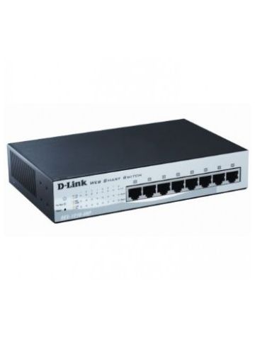 D-Link DES-1210-08P network switch Managed Fast Ethernet (10/100) Black Power over Ethernet (PoE)
