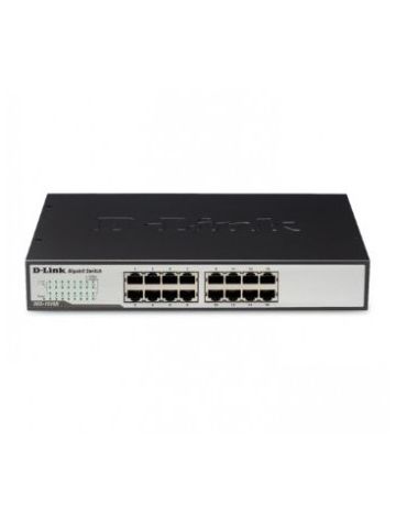D-Link 16-Port 10/100/1000 Rackmountable Switch Unmanaged