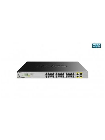 D-Link DGS-1026MP network switch Unmanaged Gigabit Ethernet (10/100/1000) Black Power over Ethernet (PoE)