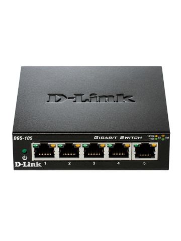 D-Link 5-Port Gigabit Unmanaged Desktop Switch