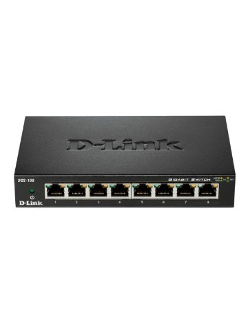 D-Link 8-Port Gigabit Unmanaged Desktop Switch