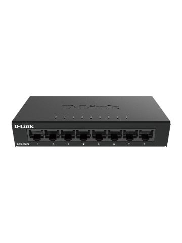 D-Link DGS-108GL Unmanaged Gigabit Ethernet Black