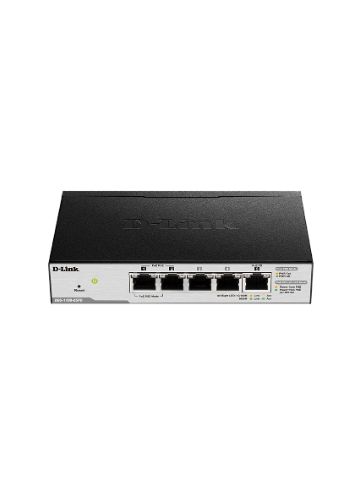 D-Link 5-Port Gigabit PoE-Powered Smart Managed Switch