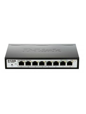 D-Link DGS-1100-08 network switch Managed L2 Gigabit Ethernet (10/100/1000) Black