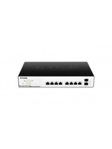 D-Link DGS-1100-10MPP network switch Managed Gigabit Ethernet (10/100/1000) Black,Grey Power over Ethernet (PoE)