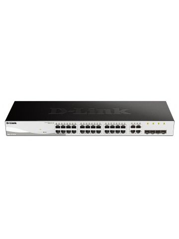 D-Link DGS-1210-24 network switch Managed L2 Gigabit Ethernet (10/100/1000) Black 1U