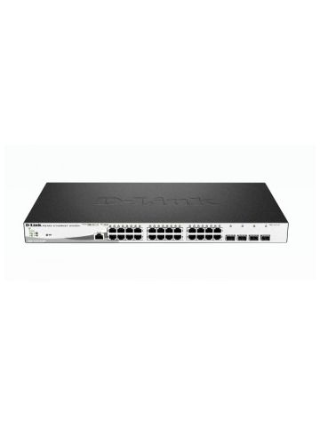 D-Link DGS-1210-28MP network switch Managed L2 Gigabit Ethernet (10/100/1000) Black,Grey 1U Power over Ethernet (PoE)