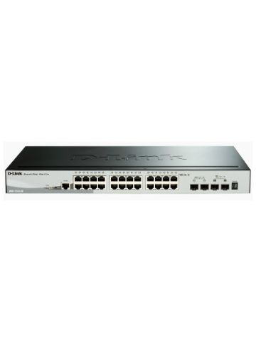 D-Link DGS-1510-28 network switch Managed L3 Gigabit Ethernet Black