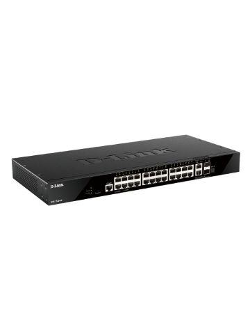 D-Link DGS-1520-28 network switch Managed L3 10G Ethernet (100/1000/10000) 1U Black