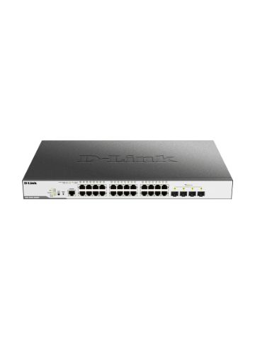 D-Link DGS-3000-28XMP network switch Managed L2 Gigabit Ethernet (10/100/1000) Black 1U Power over E