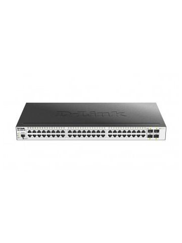 D-Link DGS-3000-52X network switch Managed L2 Gigabit Ethernet (10/100/1000) Black 1U