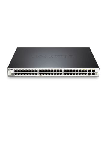 D-Link DGS-3120-48PC/SI network switch Managed L2+ Power over Ethernet (PoE) Black