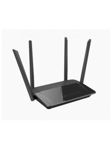 D-Link AC1200 Dual Band wireless router Dual-band (2.4 GHz / 5 GHz) Gigabit Ethernet Black
