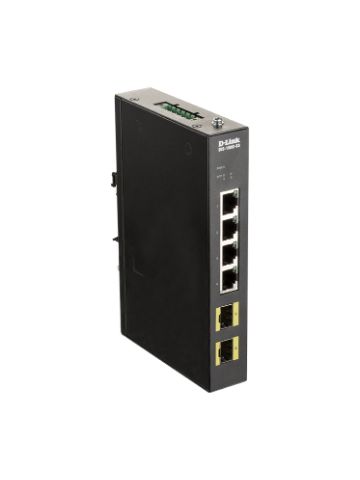 D-Link DIS-100G-6S network switch Managed Gigabit Ethernet Black