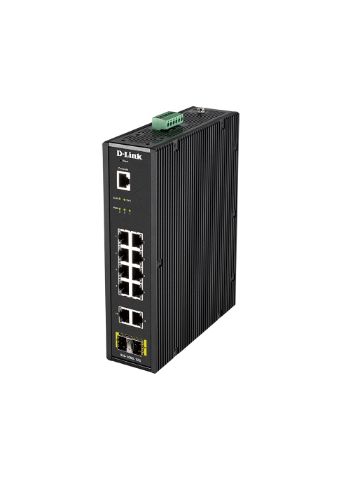 D-Link DIS-200G-12S network switch Managed L2 Gigabit Ethernet (10/100/1000) Black