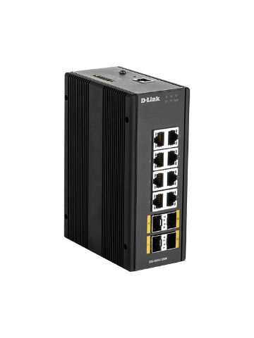 D-Link DIS?300G?12SW Managed L2 Gigabit Ethernet Black