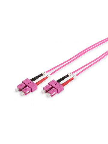 Digitus Fiber Optic Multimode Patch Cord, OM4, SC / SC