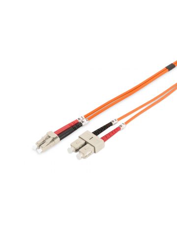 Digitus Fiber Optic Multimode Patch Cord, LC / SC