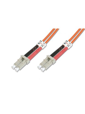 Digitus Fiber Optic Multimode Patch Cord, LC / LC