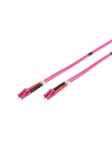 Digitus Fiber Optic Multimode Patchcord, OM4, LC / LC