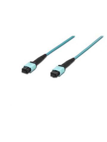 Digitus OM3 MPO/MPO 30m InfiniBand/fibre optic cable MPO/MTP Turquoise