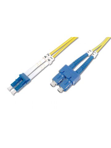 Digitus Fiber Optic Singlemode Patch Cord, LC / SC