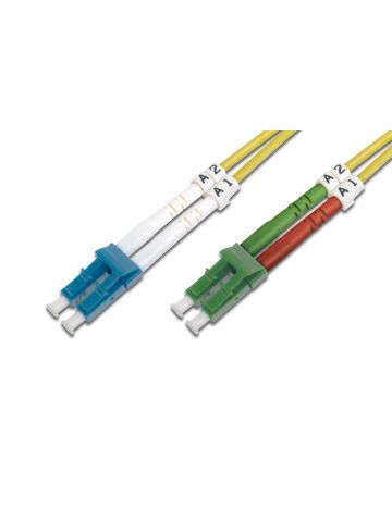 Digitus Fiber Optic Singlemode Patch Cord, LC (APC) / LC