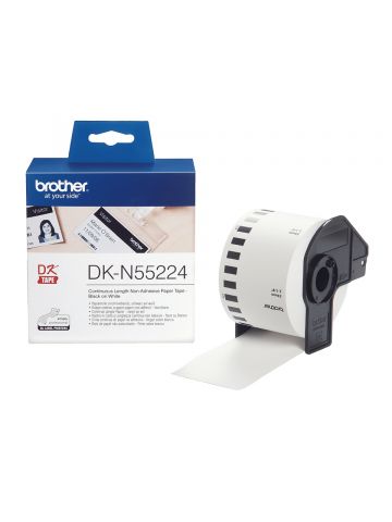 Brother DK-N55224 DirectLabel Etikettes white 54mm x 30,48m for Brother P-Touch QL/700/800/QL 12-102mm/QL 12-103.6mm