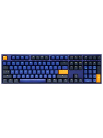 Ducky One 2 Horizon keyboard USB UK English Black, Blue, Yellow