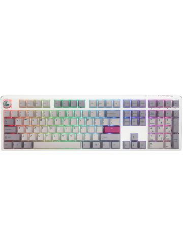 Ducky One3 Mist keyboard Gaming USB QWERTY UK English White