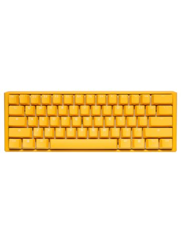 Ducky One3 Yellow Mini keyboard USB UK English