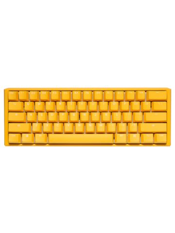 Ducky One3 Yellow Mini keyboard USB UK International