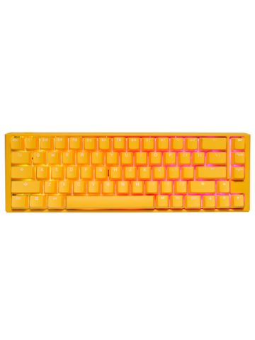 Ducky One3 Yellow SF keyboard USB UK English