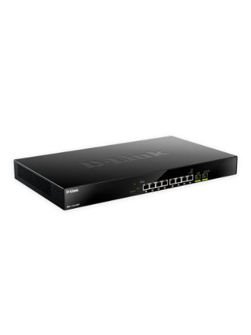 D-Link DMS-1100-10TP network switch Managed L2 Power over Ethernet (PoE) 1U Black