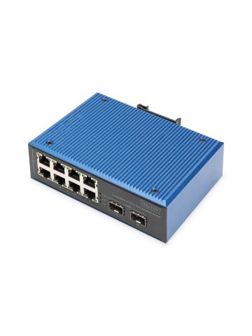 Digitus Industrial 8+2-Port Fast Ethernet Switch