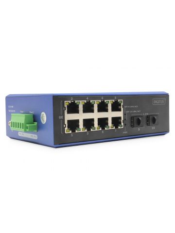 Digitus Industrial 8 +2-Port Gigabit Ethernet Switch