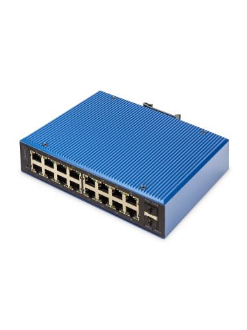 Digitus Industrial 16+2 -Port L2 managed Gigabit Ethernet Switch