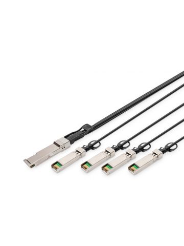 Digitus 40G QSFP+ to 4XSFP+ Direct Attach Cable 1m