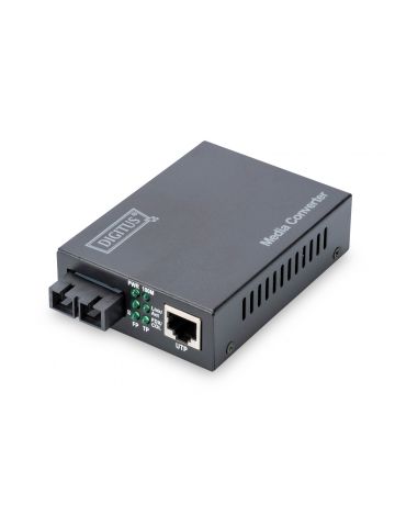 Digitus Fast Ethernet Media Converter, RJ45 / SC