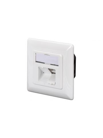 Digitus CAT 5e, Class D, wall outlet, flush mount