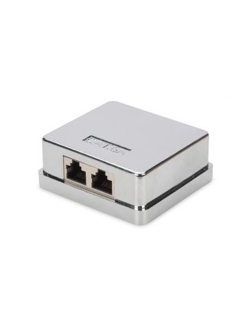 Digitus CAT 6A Surface Mount Box, 2-port