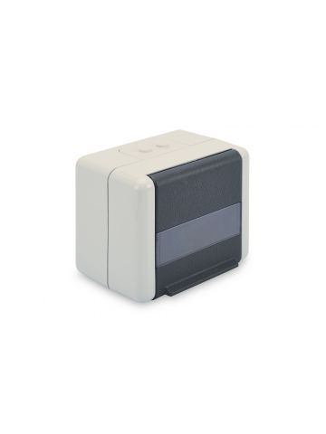 Digitus Outdoor Surface Mount Box for Keystone Modules, IP44 surface mount with hinged lid