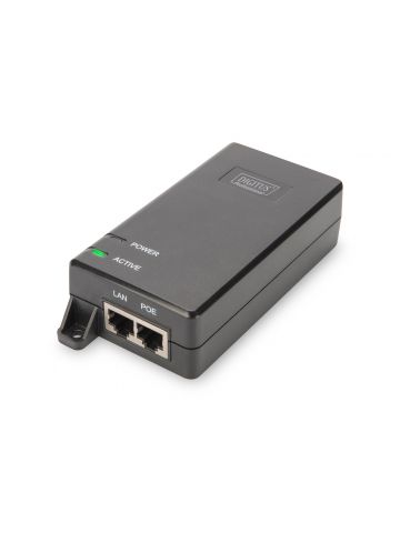 Digitus Gigabit Ethernet PoE+ Injector, 802.3at, 30 W