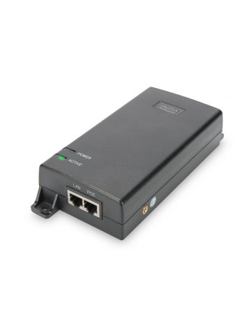 Digitus Gigabit Ethernet PoE Ultra Injector, 802.3af/at, 60 W