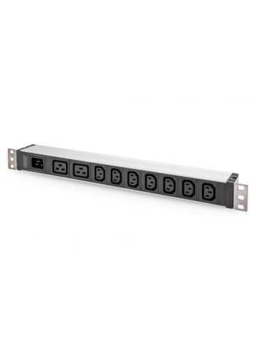 Digitus Socket Strip with Aluminum Profile, 9-way, IEC C20 input