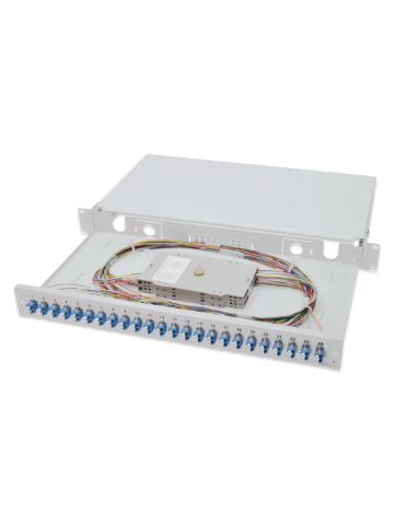 Digitus Fiber Optic Splice Box, Equipped, LC, OS2